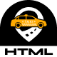 Car Rental and Taxi Booking Mobile App PWA HTML Template - Taxigo - ThemeForest Item for Sale